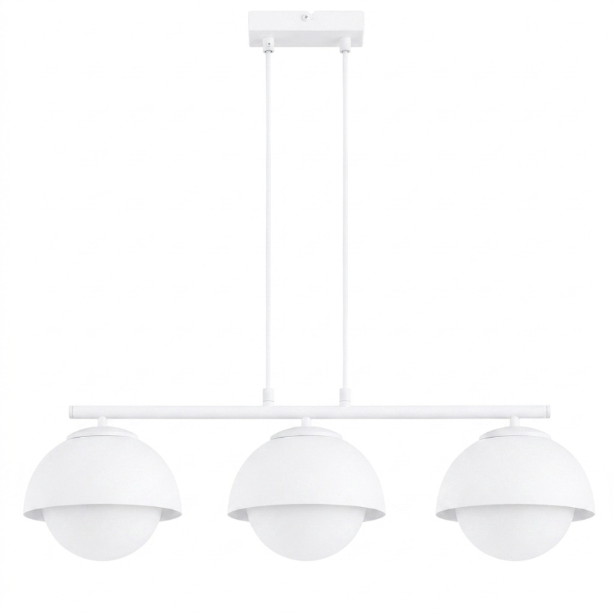 BRILAGI - COSMO pakabinamas šviestuvas ant laido 3xE27/60W/230V, baltas/auksinis