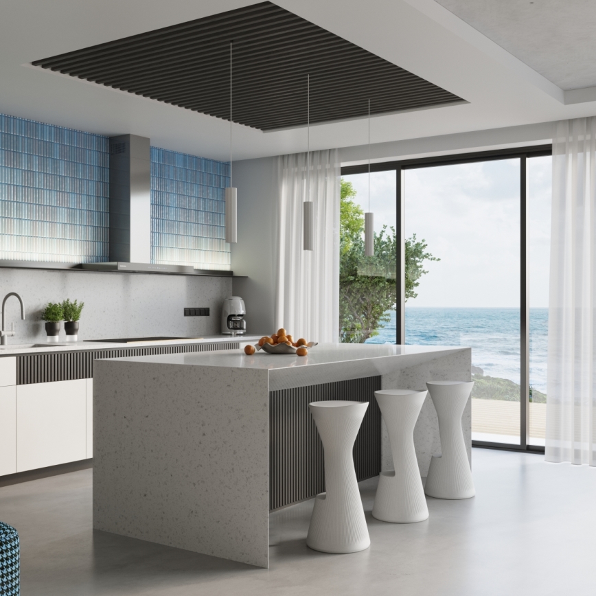 Brilagi - CRESTO pakabinamas LED šviestuvas ant laido 1xGU10/10W/230V, baltas