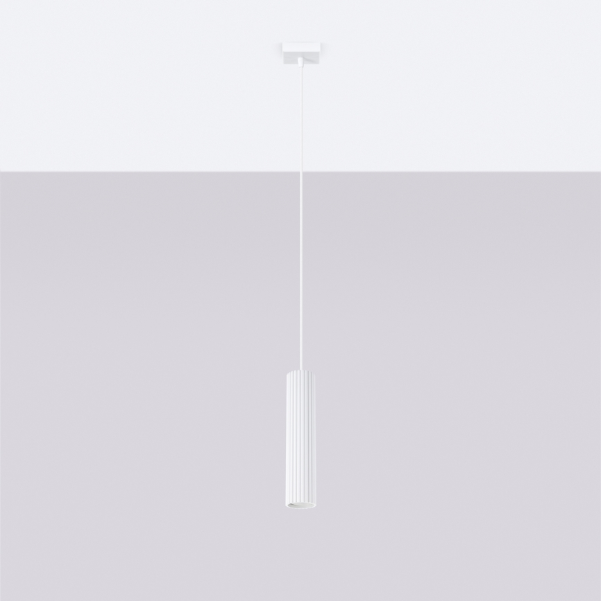 Brilagi - CRESTO pakabinamas LED šviestuvas ant laido 1xGU10/10W/230V, baltas