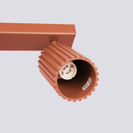 Brilagi - CRESTO taškinis šviestuvas 4xGU10/10W/230V raudonas