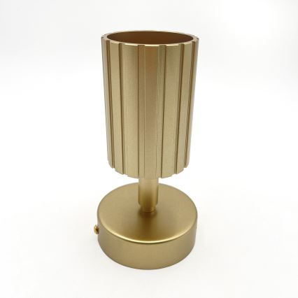 Brilagi - CRISPINA taškinis šviestuvas 1xGU10/10W/230V, aukso spalvos