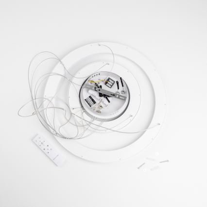 Brilagi - Reguliuojamas LED pakabinamas šviestuvas ant laido FALCON SLIM LED/68W/230V 3000-6500K skersmuo 50 cm balta + nuotolinis valdymas