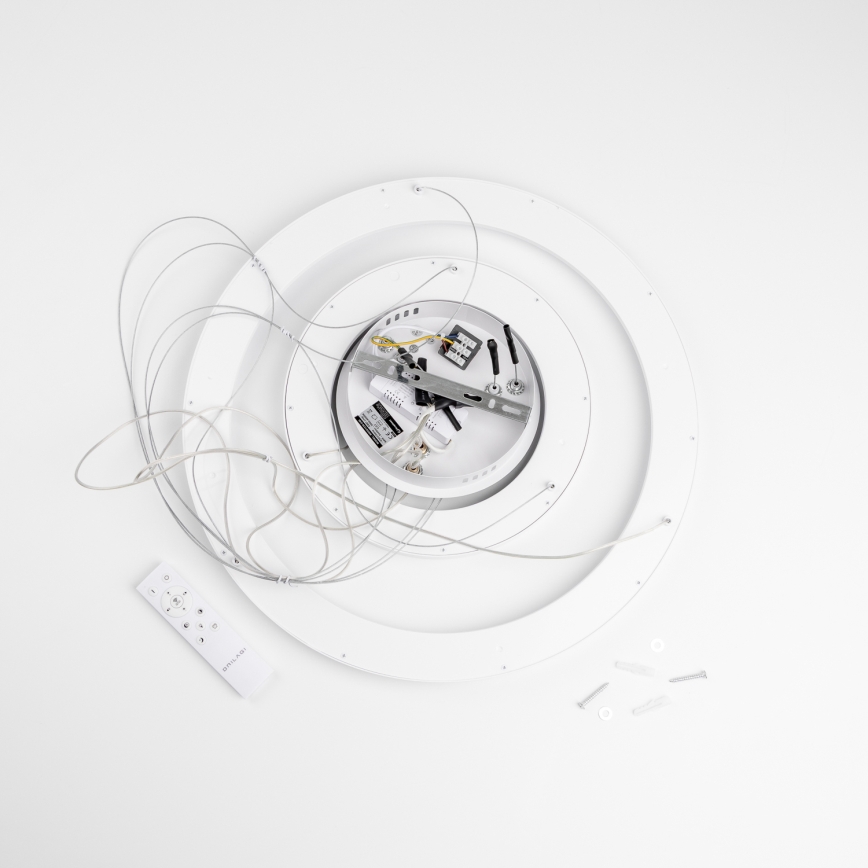 Brilagi - Reguliuojamas LED pakabinamas šviestuvas ant laido FALCON SLIM LED/68W/230V 3000-6500K skersmuo 50 cm balta + nuotolinis valdymas