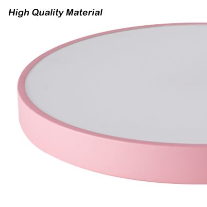 Brilagi - Reguliuojamas LED lubų šviestuvas POOL LED/48W/230V 3000-6000K skersmuo 40 cm rožinis + nuotolinis valdymas