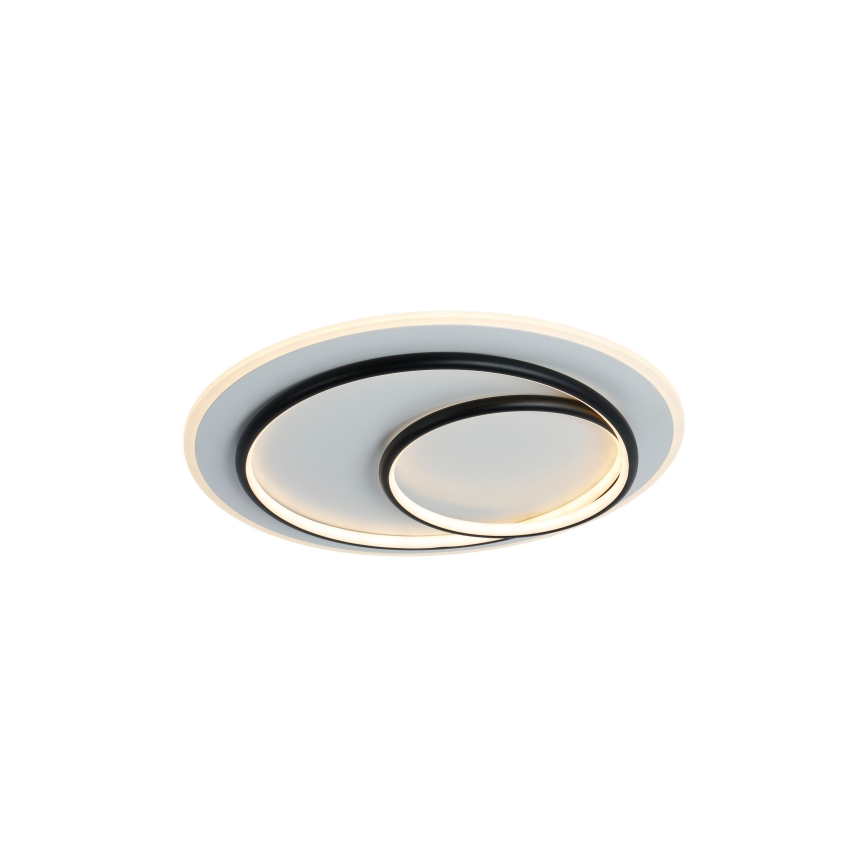 Brilagi - Dimeriuojamas LED lubinis šviestuvas IRIS LED/70W/230V 3000-6000K skersm. 50 cm balta/juoda + nuotolinis valdymas