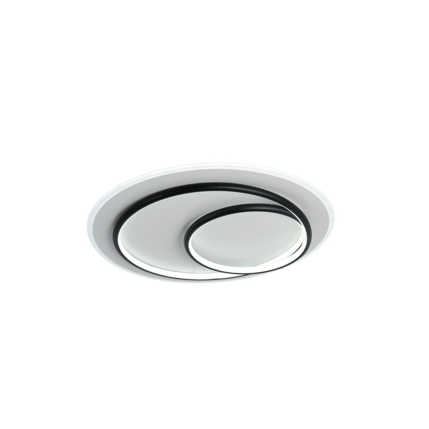 Brilagi - Dimeriuojamas LED lubinis šviestuvas IRIS LED/70W/230V 3000-6000K skersm. 50 cm balta/juoda + nuotolinis valdymas