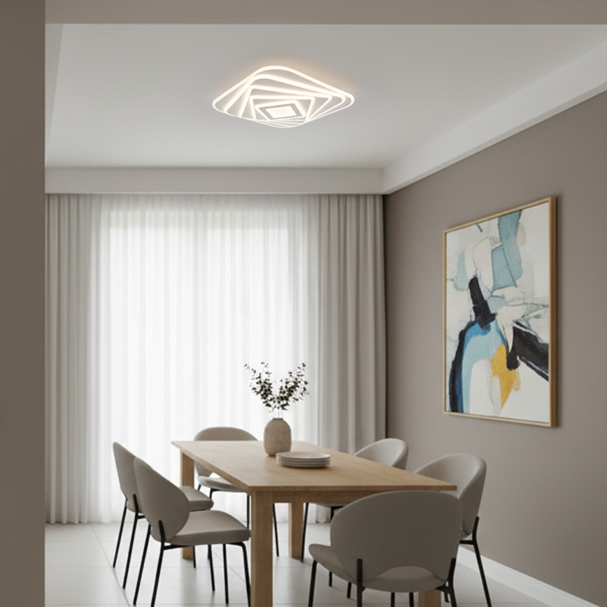 Brilagi - LED dimeriuojamas lubų šviestuvas MODERN LED/210W/230V 3000-6000K 55x55 cm + nuotolinio valdymo pultas