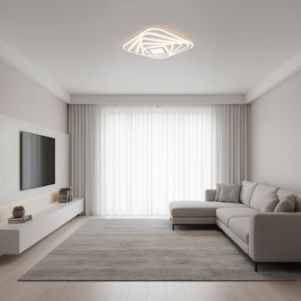 Brilagi - LED dimeriuojamas lubų šviestuvas MODERN LED/210W/230V 3000-6000K 55x55 cm + nuotolinio valdymo pultas