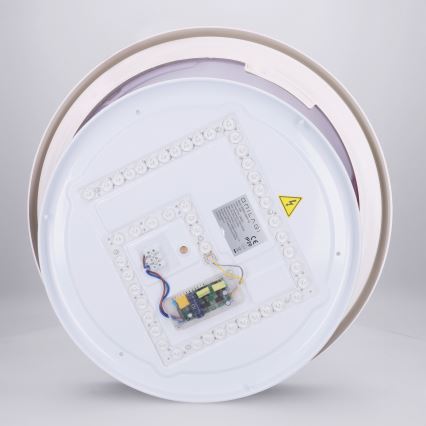 Brilagi - Dimeriuojamas LED lubinis šviestuvas MATTEO LED/48W/230V 3000-6500K skersmuo 41 cm taupe + su nuotoliniu pulteliu