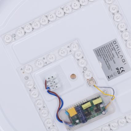 Brilagi - Dimeriuojamas LED lubinis šviestuvas MATTEO LED/48W/230V 3000-6500K skersmuo 41 cm taupe + su nuotoliniu pulteliu