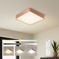 BRILAGI - Dimeriu reguliuojamas lubų šviestuvas POOL SQUARE LED/48W/230V 3000-6000K 50x50 cm vario spalvos + nuotolinis pultas