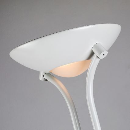 Brilagi - Dimeriuojama grindinė lempa SCARLETT 1xR7s/230W/230V + 1xG9/40W balta