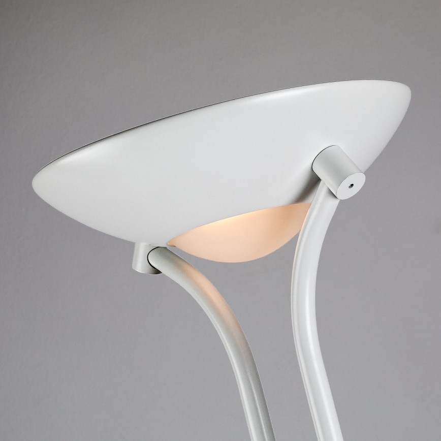 Brilagi - Dimeriuojama grindinė lempa SCARLETT 1xR7s/230W/230V + 1xG9/40W balta