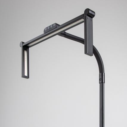 BRILAGI - LED dimeriuojama jutiklinė stalinė lempa su spaustuku VARIO LED/24W/230V 3000-6500K CRI 92 juoda