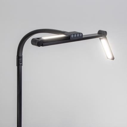 BRILAGI - LED dimeriuojama jutiklinė stalinė lempa su spaustuku VARIO LED/24W/230V 3000-6500K CRI 92 juoda