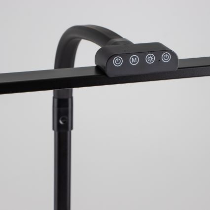 BRILAGI - LED dimeriuojama jutiklinė stalinė lempa su spaustuku VARIO LED/24W/230V 3000-6500K CRI 92 juoda