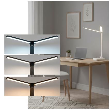 Brilagi - dimeriuojama LED stalinė lempa MODO DUO LED/8W/5V 3000/4000/6500K balta