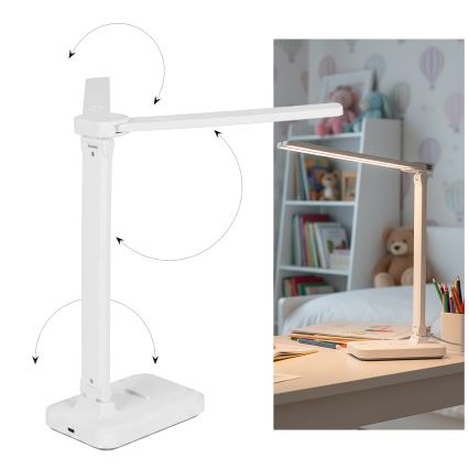 Brilagi - dimeriuojama LED stalinė lempa MODO DUO LED/8W/5V 3000/4000/6500K balta