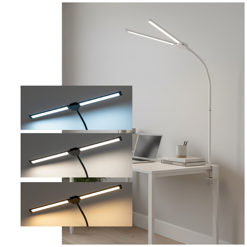 Brilagi - dimeriuojama LED stalinė lempa USB VARIO LED/14W/5V 3000-6000K balta