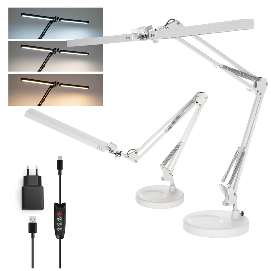 BRILAGI - Dimeriuojama LED stalinė lempa VARIO LED/15W/230V 3000-6000K balta