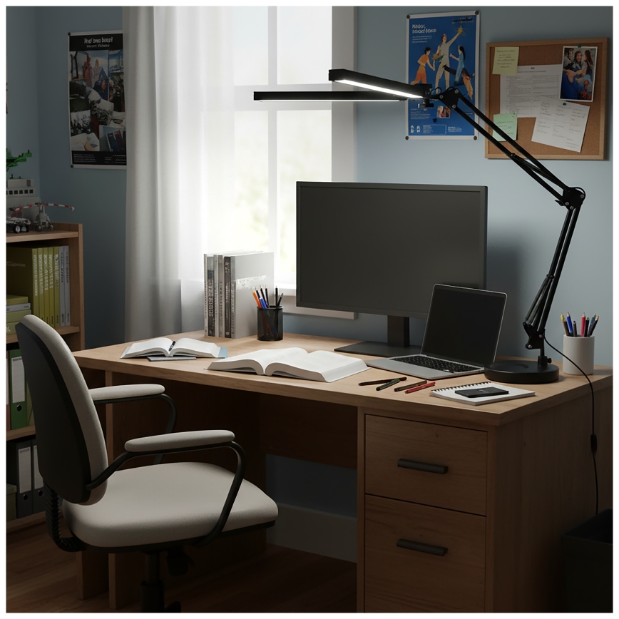 Brilagi - Dimeriuojama LED stalinė lempa VARIO LED/15W/230V 3000-6000K juoda