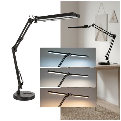 Brilagi - Dimeriuojama LED stalinė lempa VARIO LED/15W/230V 3000-6000K juoda