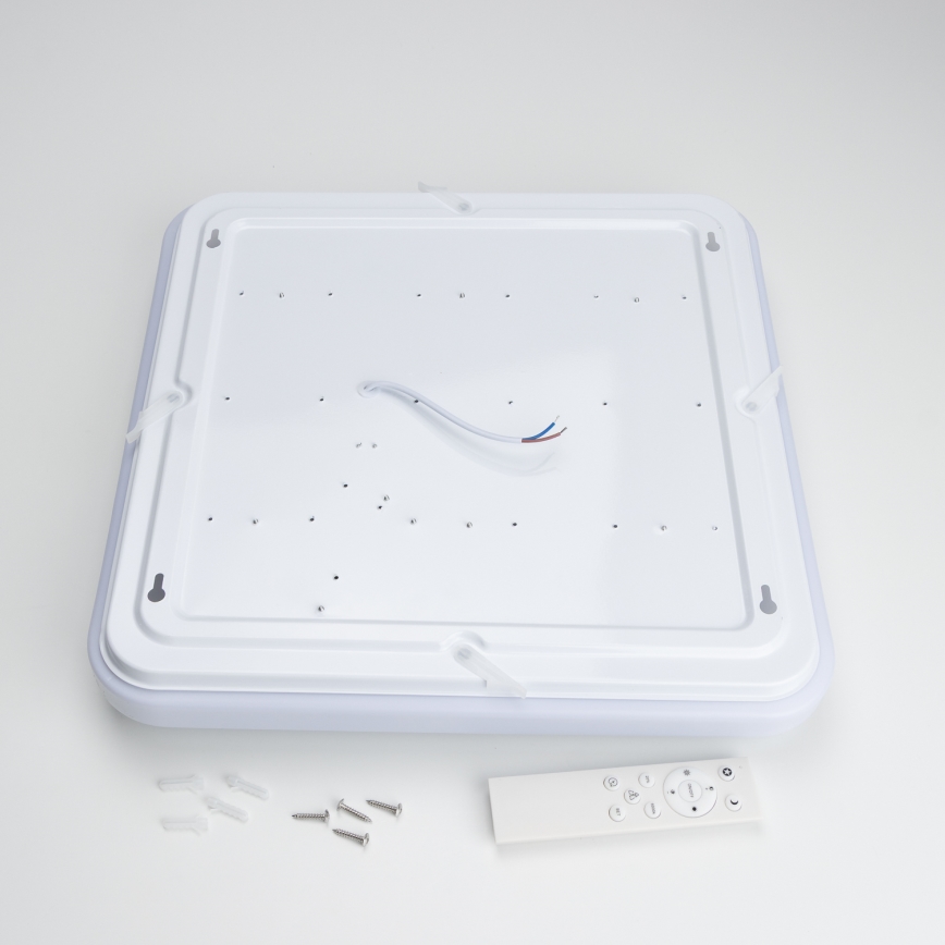 Brilagi - Dimeriuojamas SMART LED lubinis šviestuvas LED/24W/230V 43x43 cm 3000-6000K Wi-Fi Tuya Beacon + nuotolinis valdymas