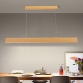 Brilagi - dimeriuojamas LED liustras ant laido SLIMLINE LED/40W/230V 3000-6000K ąžuolo dekoras + nuotolinis valdymas