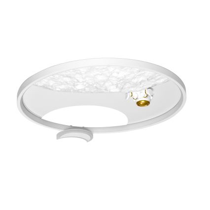 Brilagi – reguliuojamas LED vaikų lubinis šviestuvas ASTRO, 20 W, 230 V, skersmuo 50 cm, 3000–6000 K, astronauto motyvas, su nuotoliniu valdymu