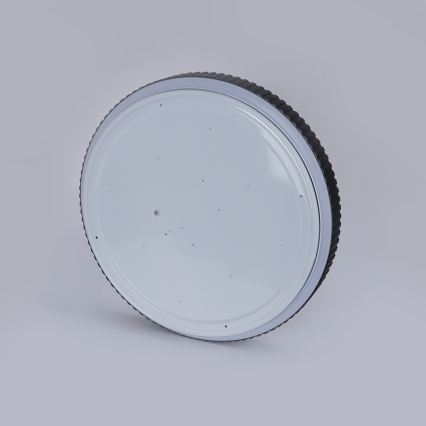 Brilagi - Reguliuojamas LED lubų šviestuvas CORVO LED/72W/230V 3000-6000K, juodas, skersmuo 50 cm + nuotolinis pultas