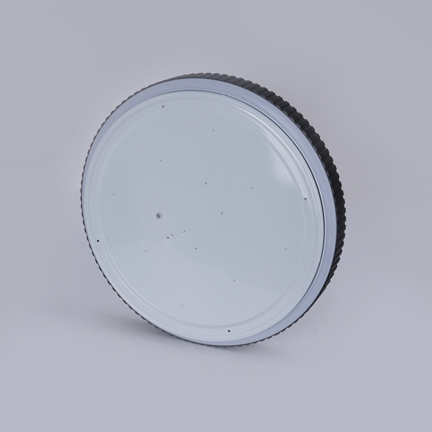 Brilagi - Reguliuojamas LED lubų šviestuvas CORVO LED/72W/230V 3000-6000K, juodas, skersmuo 50 cm + nuotolinis pultas
