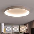 BRILAGI - Dimeriuojamas LED lubinis šviestuvas FALCON II LED/108W/230V 3000-6500K Ø 80 cm baltas/smėlinis + nuotolinis valdymas