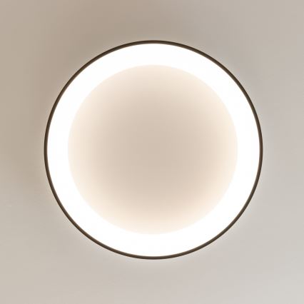 Brilagi - dimeriuojamas LED lubinis šviestuvas FALCON II LED/99W/230V 3000-6500K skersmuo 60 cm juodas + nuotolinis valdymas