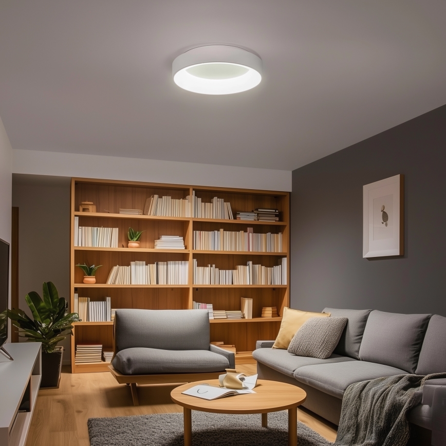 Brilagi - dimeriuojamas LED lubų šviestuvas FALCON LED/40W/230V 3000-6500K Ø 45 cm baltas + su nuotoliniu pultu