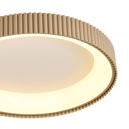 BRILAGI - Dimeriuojamas LED lubų šviestuvas FALCON MODERN LED/54W/230V 3000-6500K 60 cm smėlio spalvos + su nuotolinio valdymo pultu