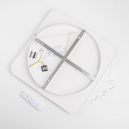 Brilagi - LED dimeriuojamas lubinis šviestuvas FALCON SLIM LED/50W/230V 3000-6500K 50x50 cm baltas + nuotolinis valdymas