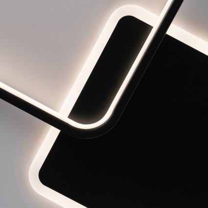 Brilagi - reguliuojamas LED lubinis šviestuvas FLARE LED/64W/230V 45x45 cm 3000/4000/6000K + nuotolinio valdymo pultas