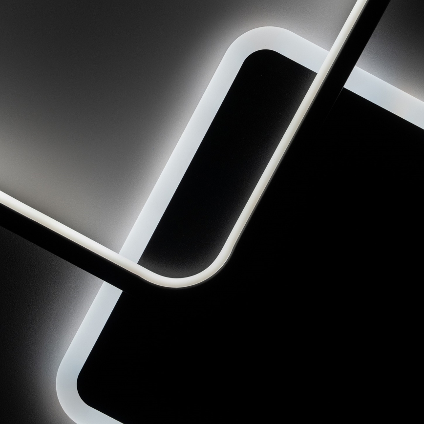 Brilagi - reguliuojamas LED lubinis šviestuvas FLARE LED/64W/230V 45x45 cm 3000/4000/6000K + nuotolinio valdymo pultas