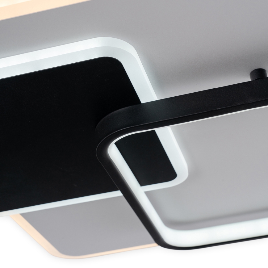 Brilagi - reguliuojamas LED lubinis šviestuvas FLARE LED/64W/230V 45x45 cm 3000/4000/6000K + nuotolinio valdymo pultas