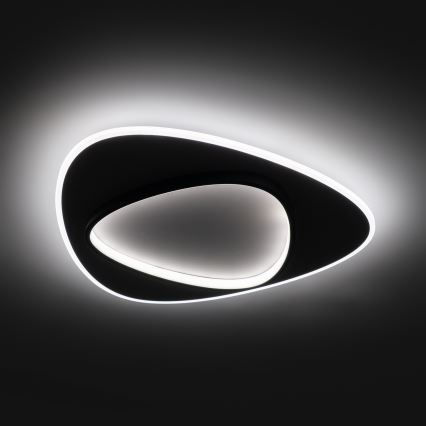 Brilagi - Dimeriuojamas LED lubų šviestuvas FLARE LED/70W/230V 3000-6000K 55x55 cm baltas/juodas + nuotolinis valdymas
