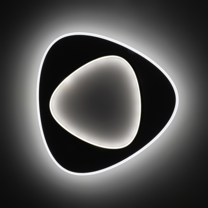 Brilagi - Dimeriuojamas LED lubų šviestuvas FLARE LED/70W/230V 3000-6000K 55x55 cm baltas/juodas + nuotolinis valdymas