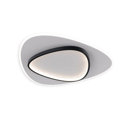 Brilagi - Dimeriuojamas LED lubų šviestuvas FLARE LED/70W/230V 3000-6000K 55x55 cm baltas/juodas + nuotolinis valdymas
