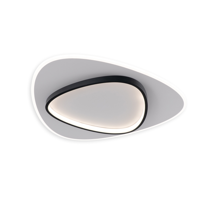 Brilagi - Dimeriuojamas LED lubų šviestuvas FLARE LED/70W/230V 3000-6000K 55x55 cm baltas/juodas + nuotolinis valdymas
