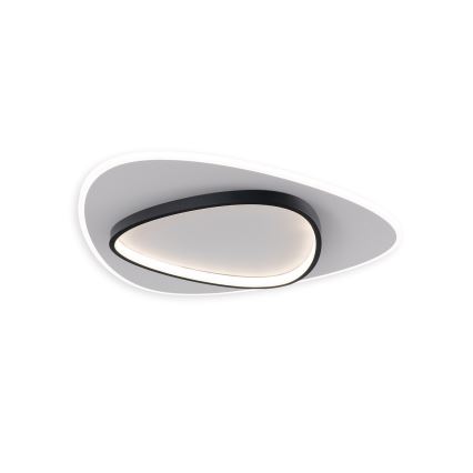 Brilagi - Dimeriuojamas LED lubų šviestuvas FLARE LED/70W/230V 3000-6000K 55x55 cm baltas/juodas + nuotolinis valdymas
