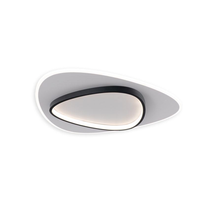 Brilagi - Dimeriuojamas LED lubų šviestuvas FLARE LED/70W/230V 3000-6000K 55x55 cm baltas/juodas + nuotolinis valdymas