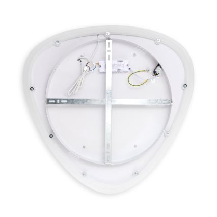 Brilagi - Dimeriuojamas LED lubų šviestuvas FLARE LED/70W/230V 3000-6000K 55x55 cm baltas/juodas + nuotolinis valdymas