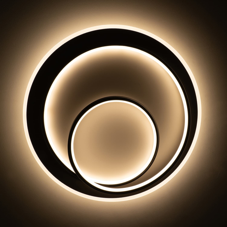 BRILAGI - reguliuojamas LED lubinis šviestuvas FLARE LED/70W/230V 3000-6000K skersmuo 50 cm baltas/juodas + nuotolinis valdymas