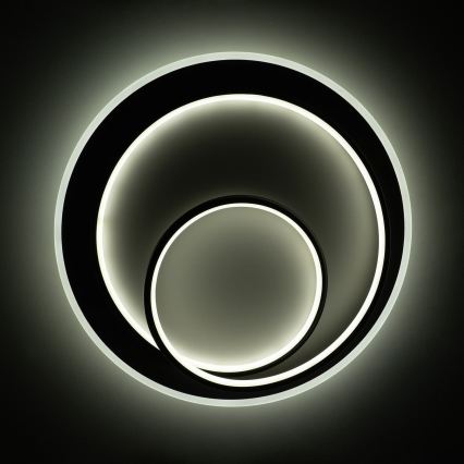 BRILAGI - reguliuojamas LED lubinis šviestuvas FLARE LED/70W/230V 3000-6000K skersmuo 50 cm baltas/juodas + nuotolinis valdymas