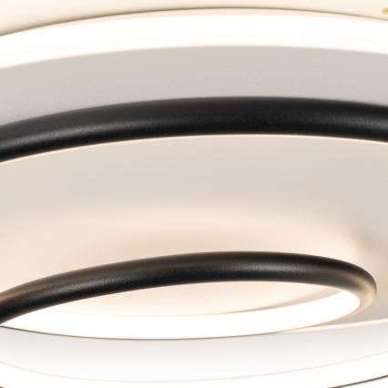 BRILAGI - reguliuojamas LED lubinis šviestuvas FLARE LED/70W/230V 3000-6000K skersmuo 50 cm baltas/juodas + nuotolinis valdymas