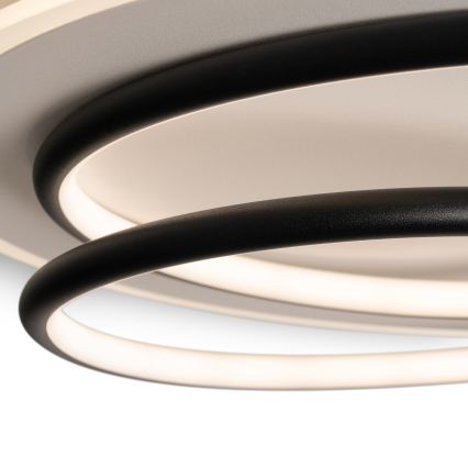 BRILAGI - reguliuojamas LED lubinis šviestuvas FLARE LED/70W/230V 3000-6000K skersmuo 50 cm baltas/juodas + nuotolinis valdymas